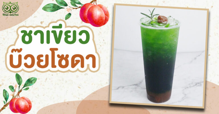 แจกสูตรชง ชาเขียวบ๊วยโซดา วิธีทำชาบ๊วยโซดา เมนูชาบ๊วย ทำง่ายมากอร่อยซ่าสดชื่น